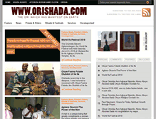 Tablet Screenshot of orishada.com